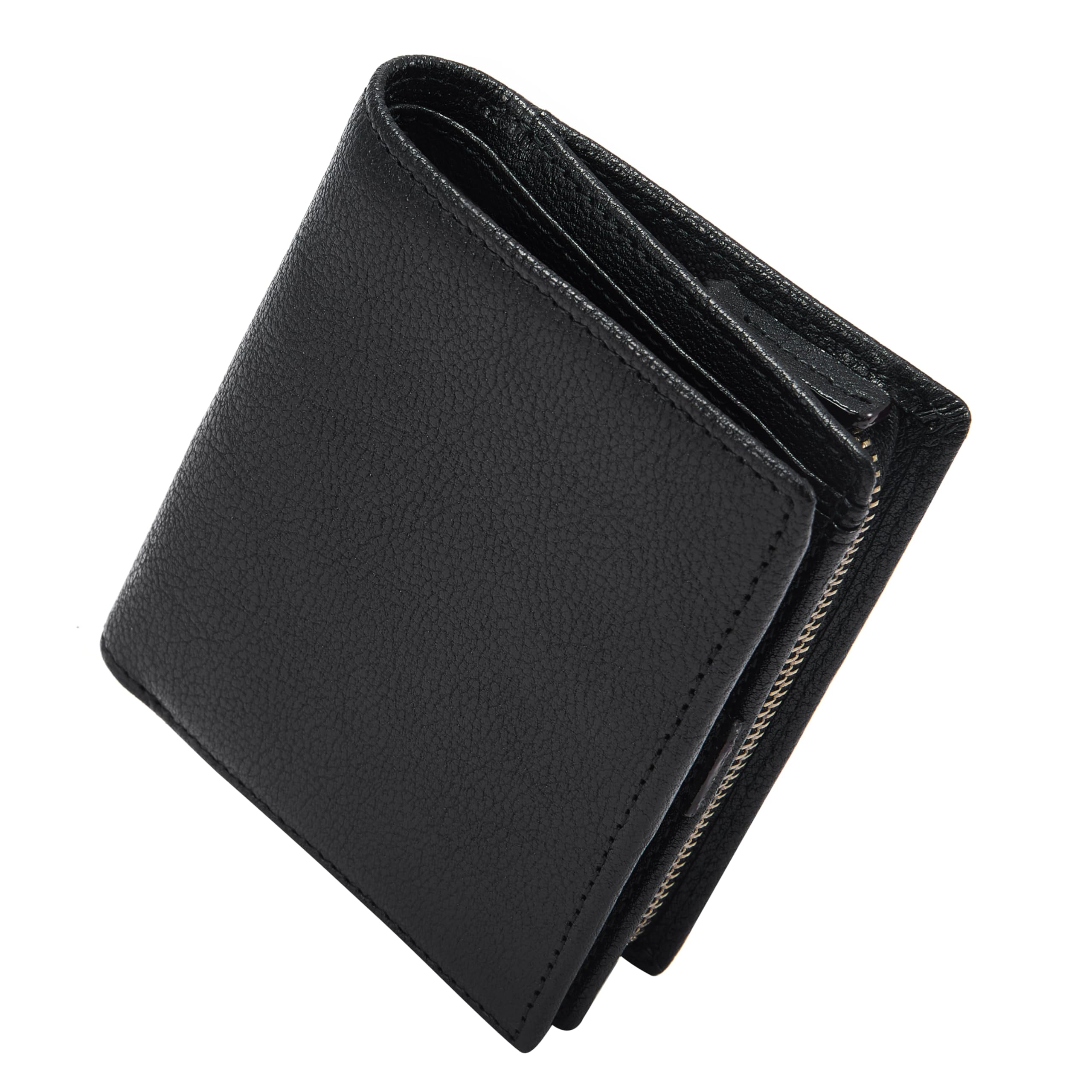 Amazon | [優雅な人生] 財布 メンズ 本革 メンズ コンパクト財布 牛革